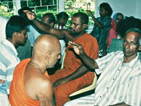 In Sri Lanka, more than 500 priests practice Johrei.