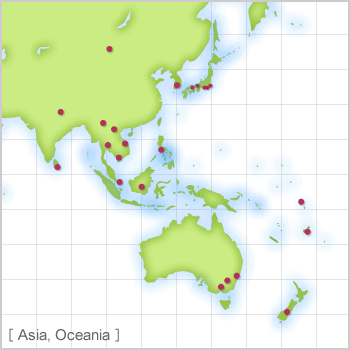Asia,Oceania